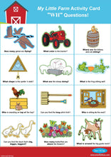 Load image into Gallery viewer, MY LITTLE FARM ACTIVITY CARD ("WH" Questions)