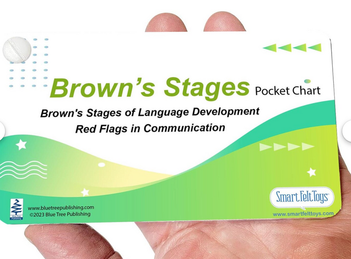 Brown's Stages Pocket Chart