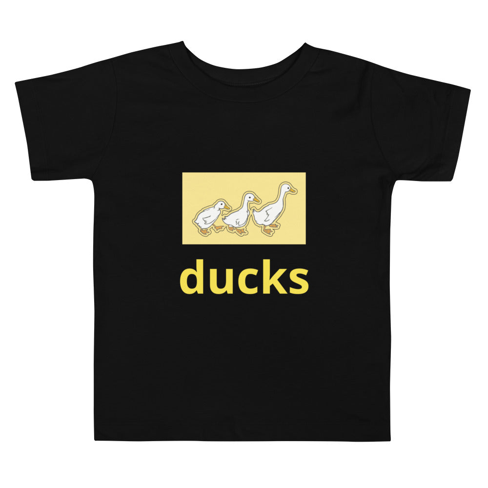 Ducks Toddler Tee (2T-5T) My Little Farm Collection