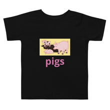 Load image into Gallery viewer, Pigs Toddler Tee (2T-5T) My Little Farm Collection