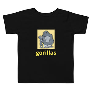 Gorillas Toddler Tee (2T-5T) My Little Zoo Collection