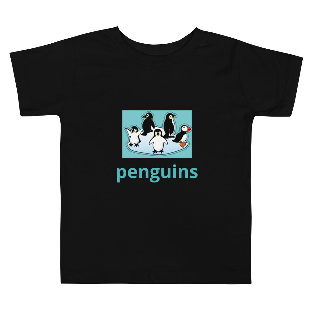 Penguins Toddler Tee (2T-5T) My Little Zoo Collection
