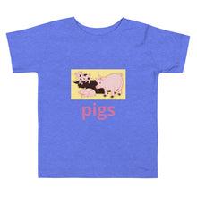 Load image into Gallery viewer, Pigs Toddler Tee (2T-5T) My Little Farm Collection