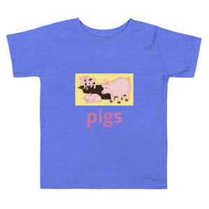 Pigs Toddler Tee (2T-5T) My Little Farm Collection