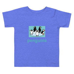 Penguins Toddler Tee (2T-5T) My Little Zoo Collection