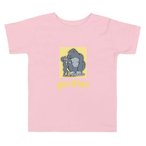 Gorillas Toddler Tee (2T-5T) My Little Zoo Collection