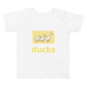Ducks Toddler Tee (2T-5T) My Little Farm Collection