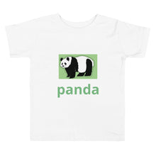 Load image into Gallery viewer, Panda Toddler Tee (2T-5T) My Little Zoo Collection
