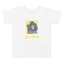 Load image into Gallery viewer, Gorillas Toddler Tee (2T-5T) My Little Zoo Collection