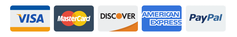 we accept all credit cards